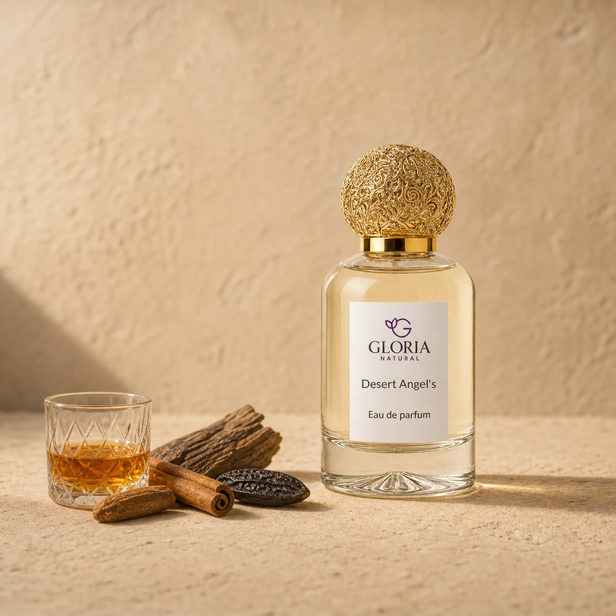 Desert Angel's eau de parfum bottle
