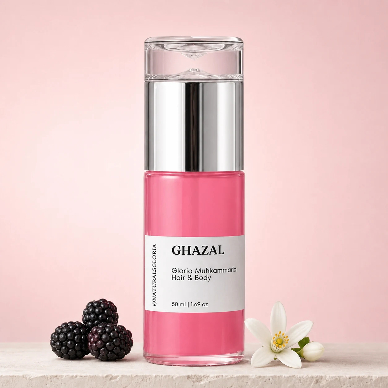 Ghazal Mukhamaria eau de parfum bottle