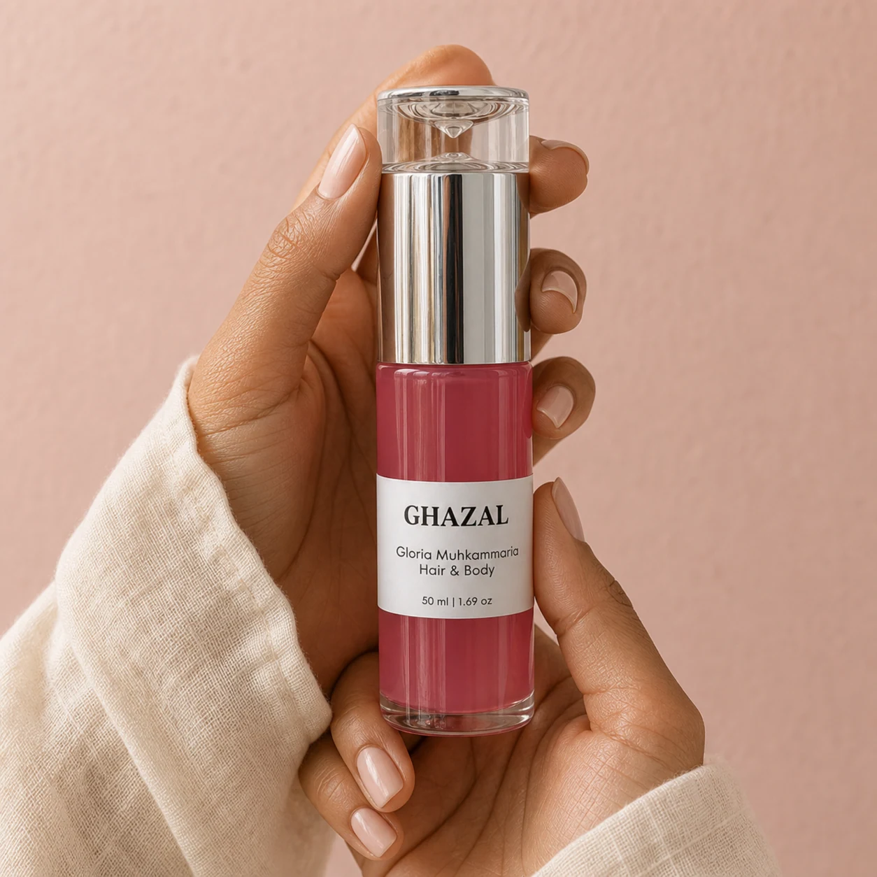 Ghazal Mukhamaria eau de parfum bottle