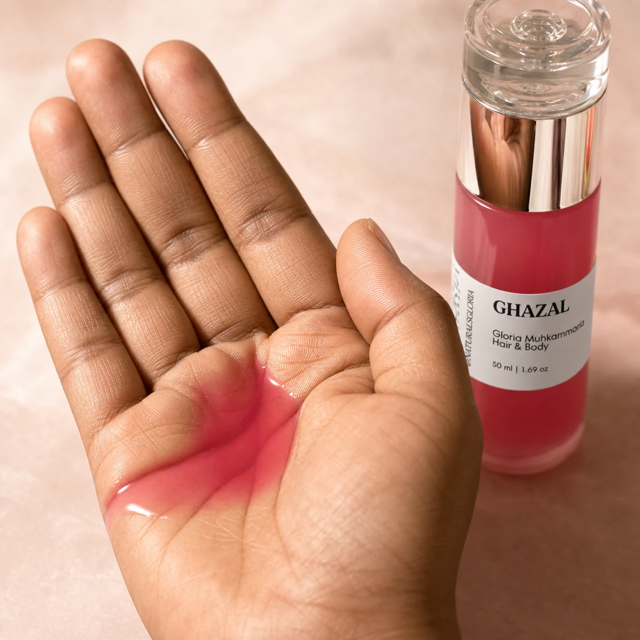 Ghazal Mukhamaria eau de parfum bottle