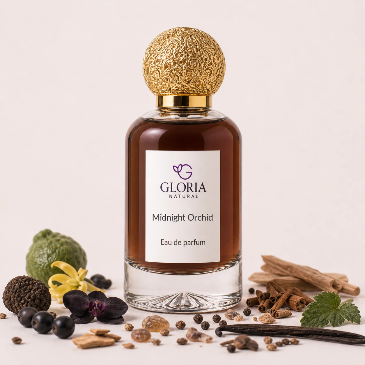Midnight Orchid eau de parfum bottle