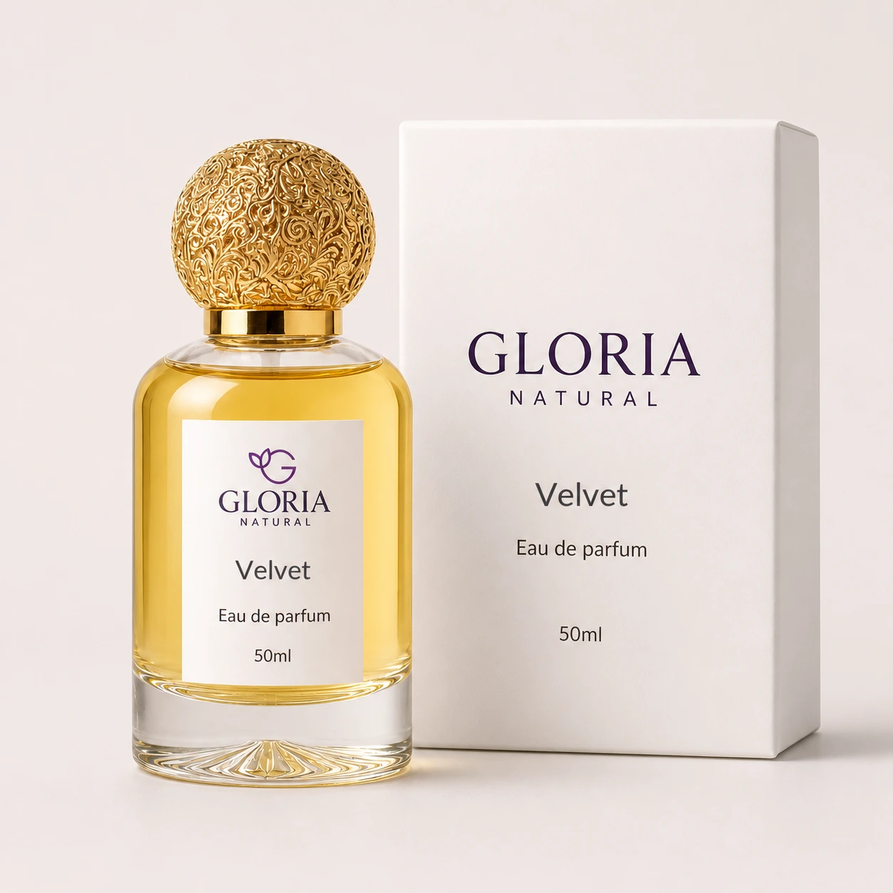 Velvet eau de parfum bottle