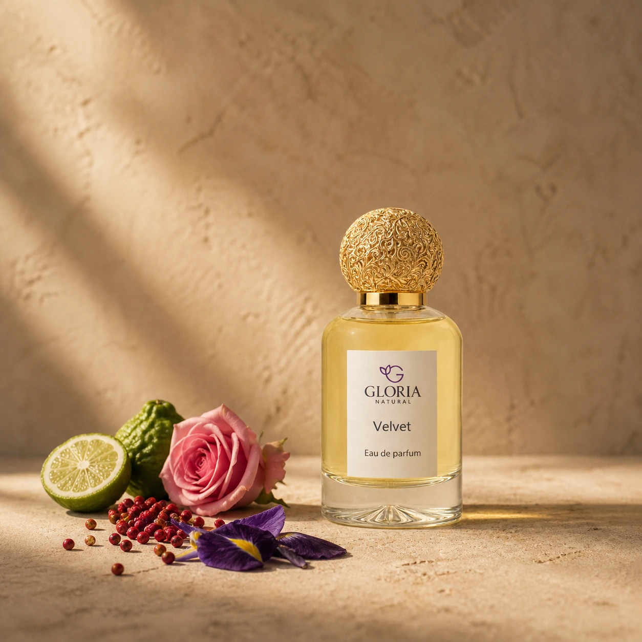 Velvet eau de parfum bottle